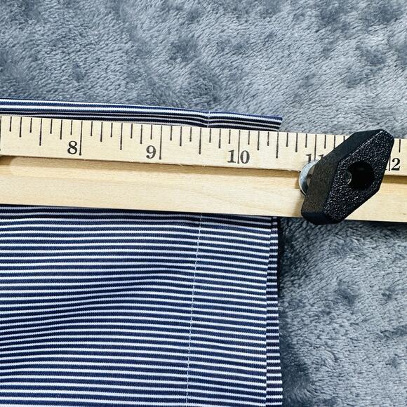 Polo Ralph Lauren Classic Fit Shirt Mens Medium Blue/White Striped Button Down - Picture 8 of 10